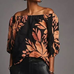 Anthropologie Off Shoulder Top